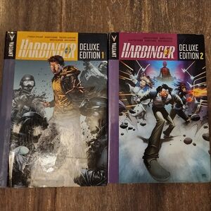 Harbinger Vol 1 & 2 Deluxe Hardcover Editions by Valiant